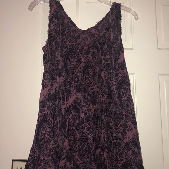 RARE Free People Dress 💜🖤 - Picture 4 of 5